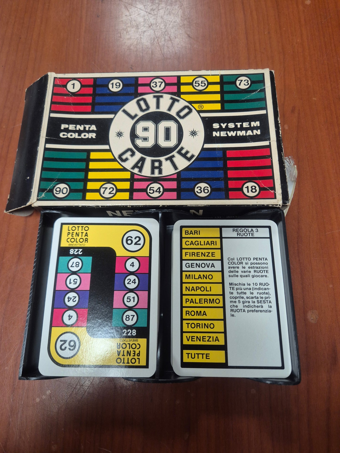 Gioco lotto 90 carte