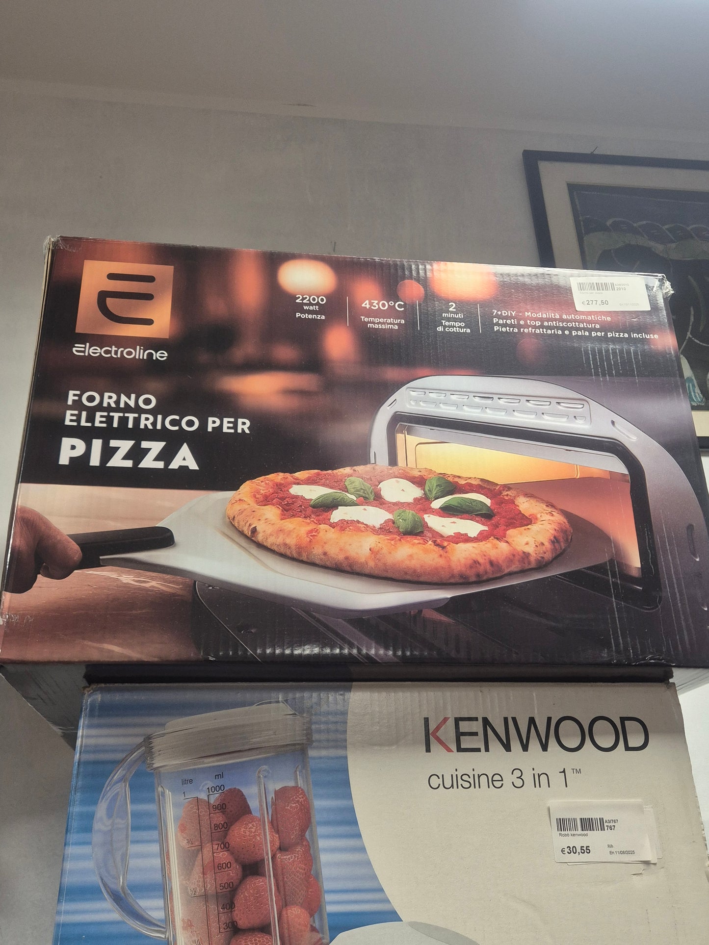 Forno elettrico per pizza