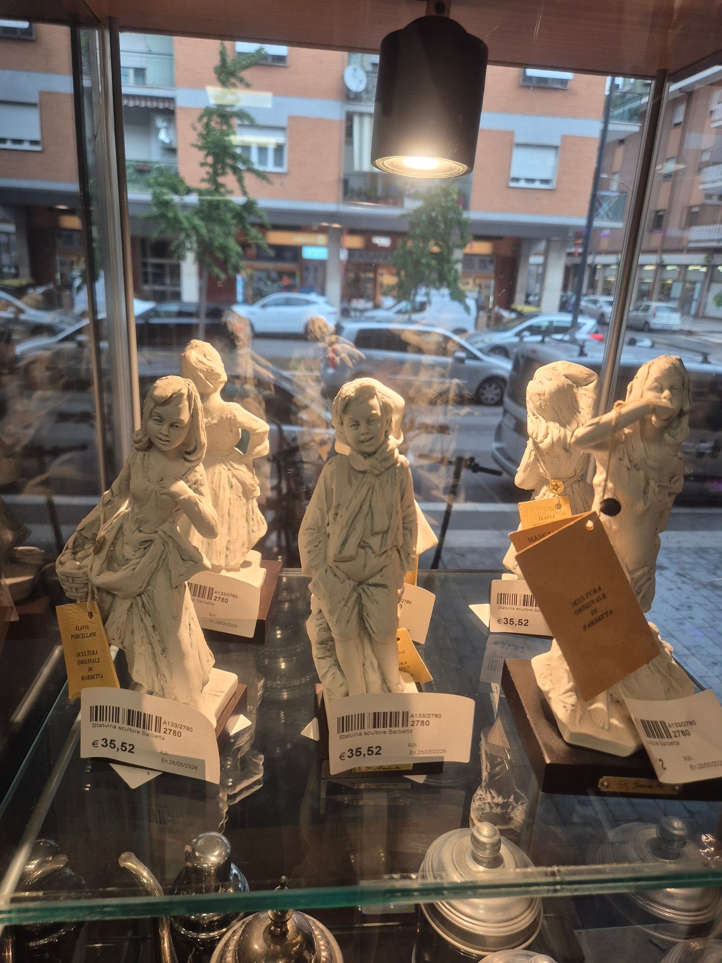 Statuine sculture Barbetta